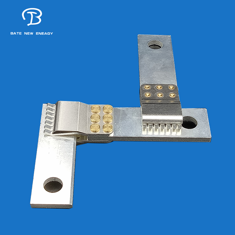 High-voltage connector square terminal